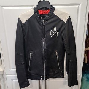Diesel Limited Edition Motorcycle Leather Moto Jacket
